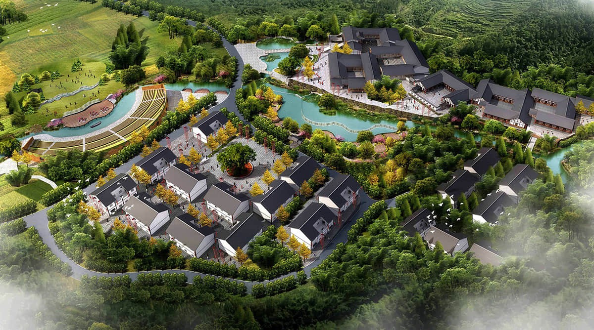 美麗鄉(xiāng)村景觀設計