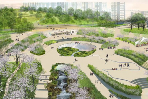 景觀硬質設計效果圖