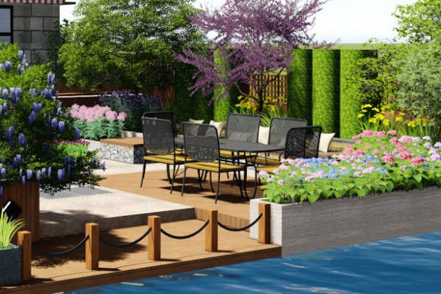 庭院景觀小品設(shè)計(jì)效果圖