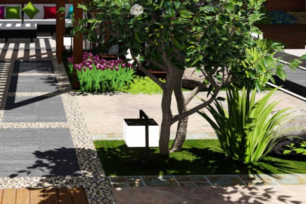 庭院照明設(shè)計(jì)效果圖