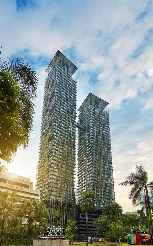 馬來西亞吉隆坡Le Nouvel KLCC 嘉峰名邸垂直綠化 (1).jpg