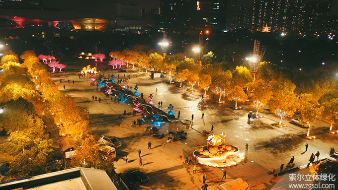 17 2021年1月江蘇無錫梁溪區太湖廣場春節景觀提升項目-花球花樹 (5).jpg