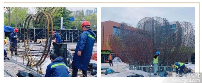 23山東青島膠州市民文化中心五一立體花壇“幸福花開(kāi)” (45).jpg